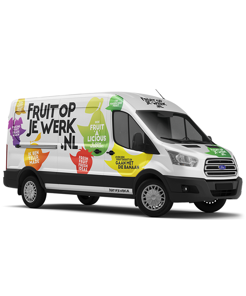 fruit op je werk bus
