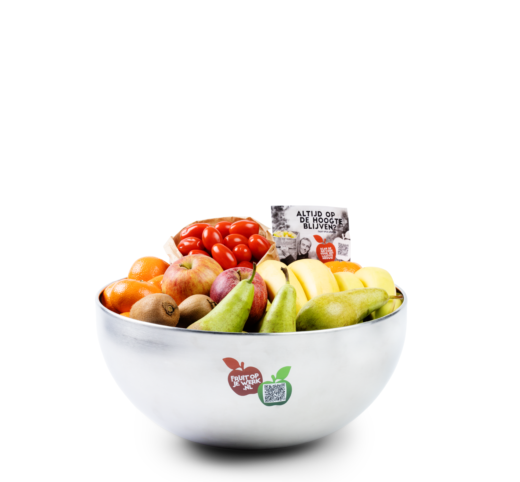 Presentatie - fruitschaal - FRUIT OP JE WERK