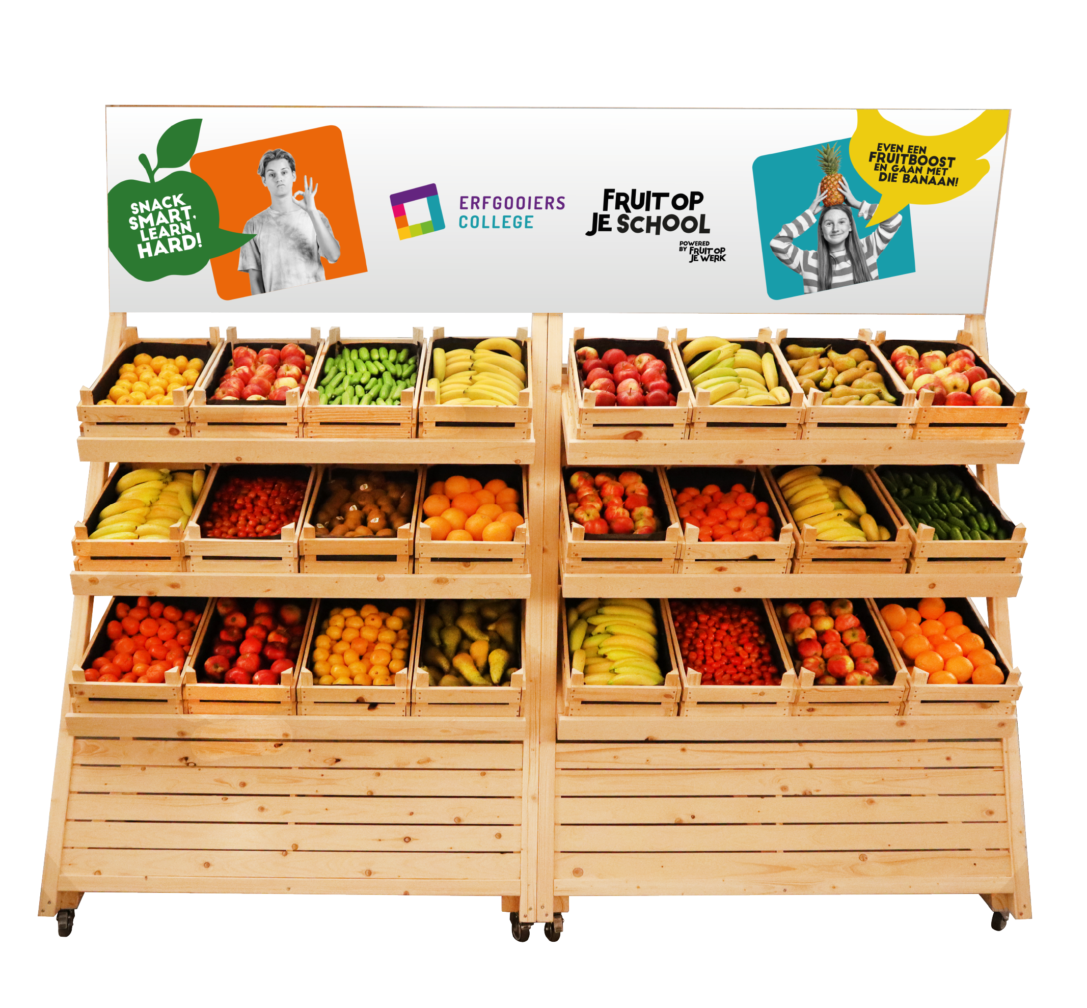 presentatie - XXL display - FRUIT OP JE WERK