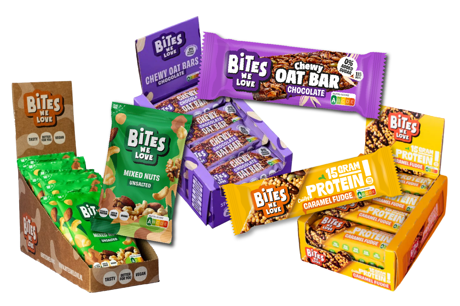 Extra box-Bites we love - FRUIT OP JE WERK