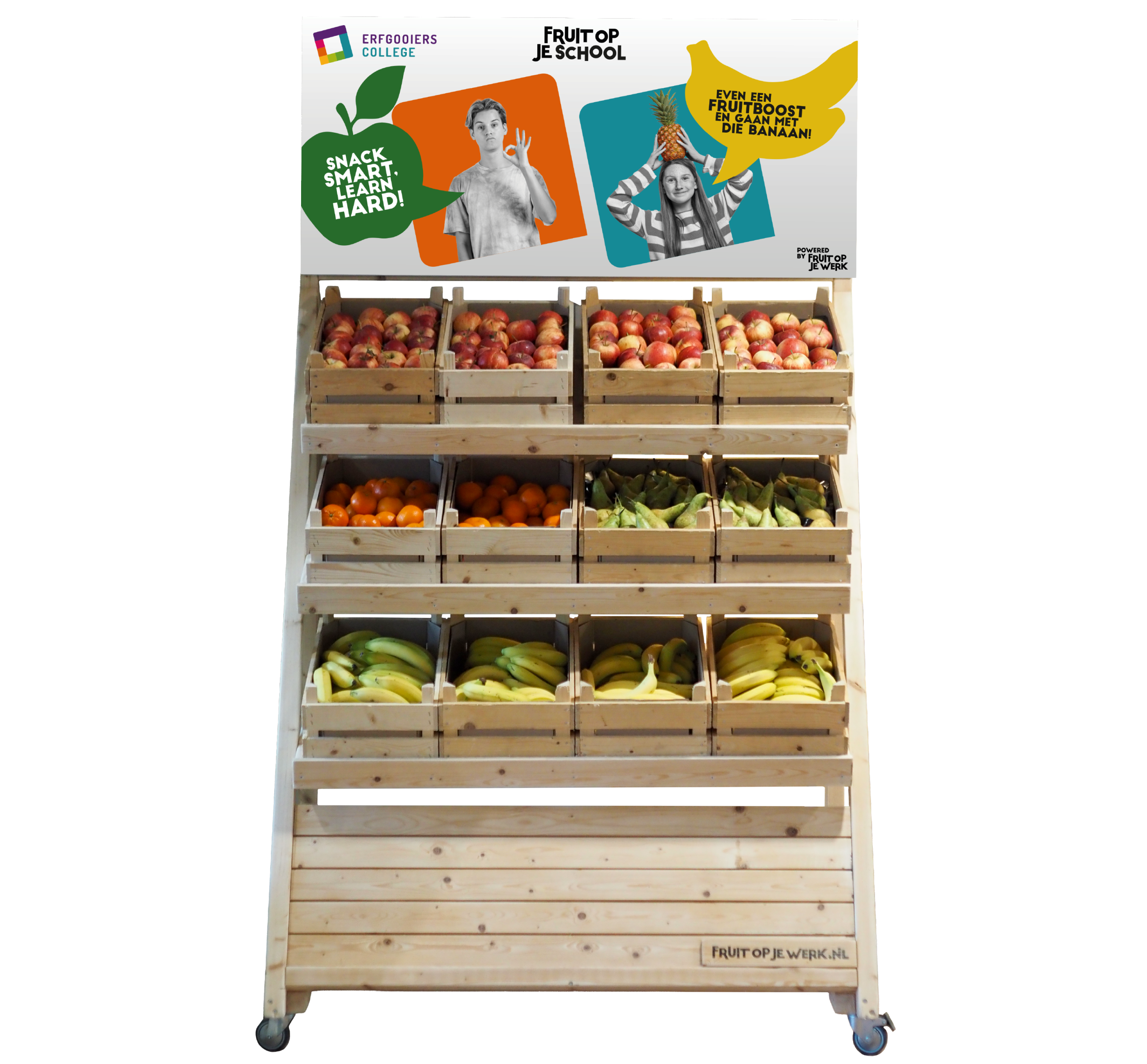 presentatie - XL display - FRUIT OP JE WERK